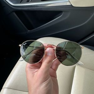 Ray-Ban Round Metal Gold